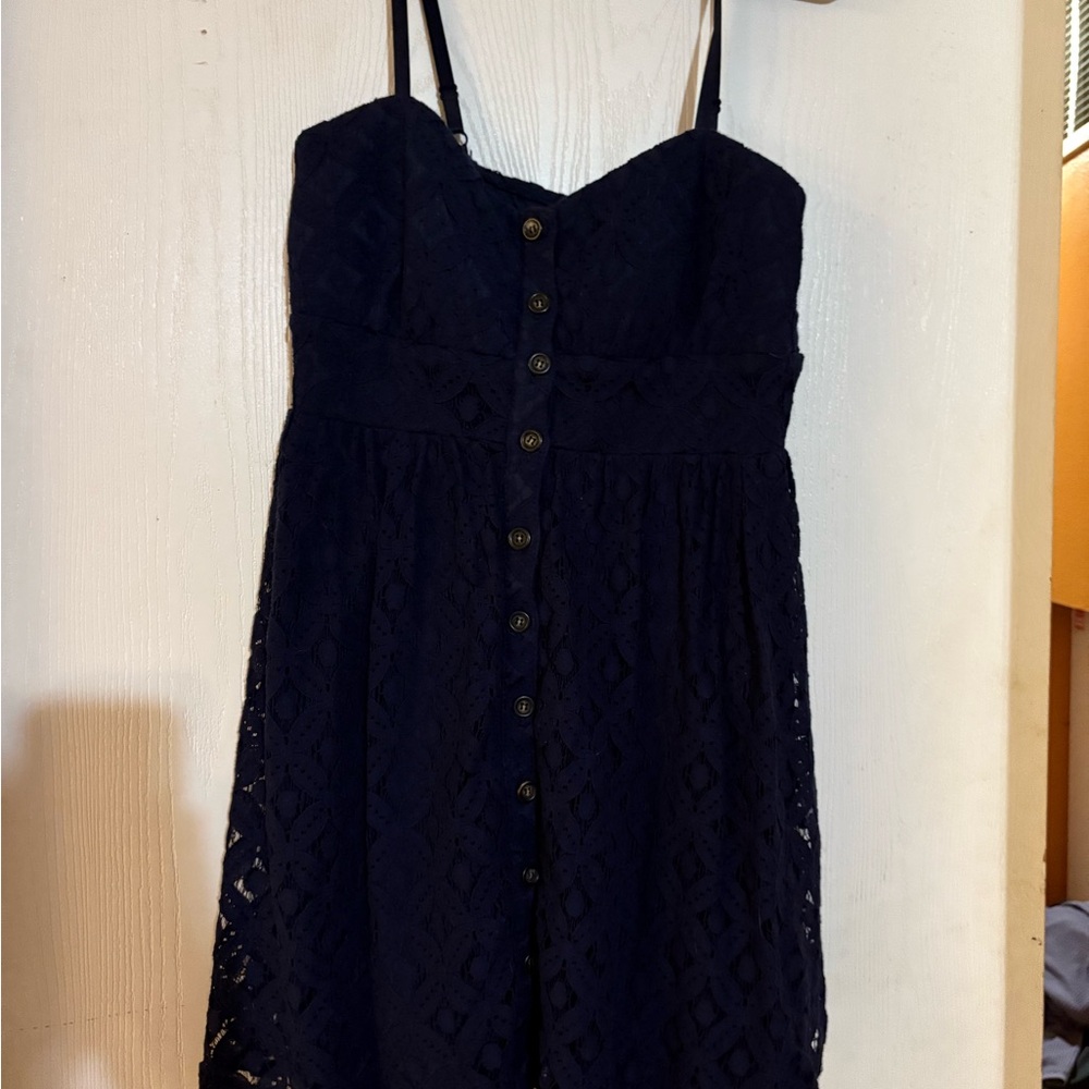 Elegant Black Lace Dress